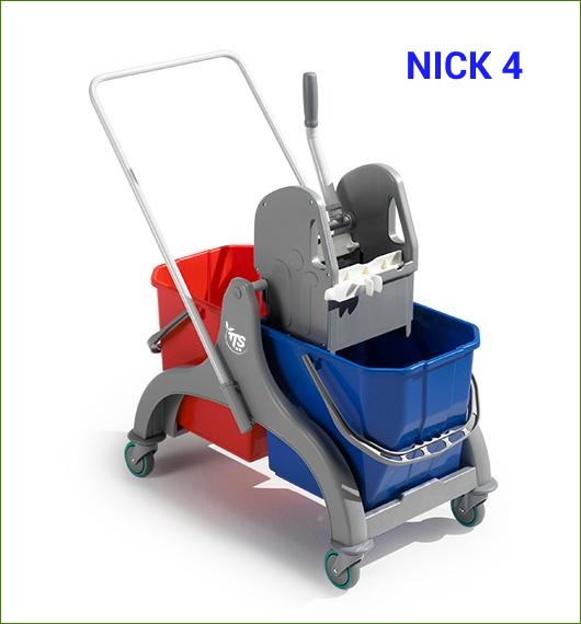 wózek NICK 2 x 25 l z wyciskarką